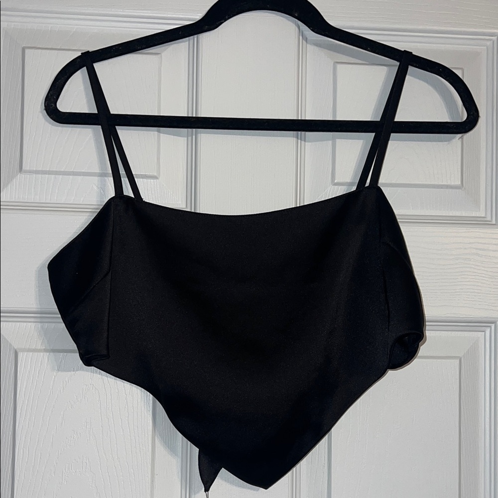 Forever 21 Black Crop Top